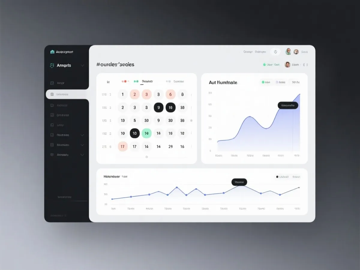 实时数据与历史走势分析示意